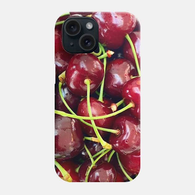 CHERRY COLLECTION Phone Case by Robert's Design