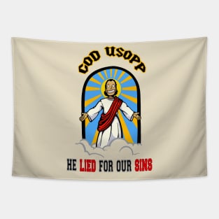 Worship God Usopp Tapestry