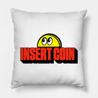 Insert Coin Arcade Pillow