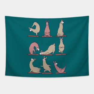 Llama Yoga Tapestry