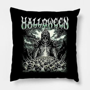 Halloween Scream From Hell Pillow