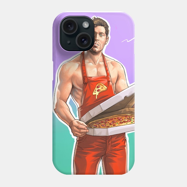 Dean Pizza Man Phone Case by GioGui