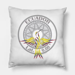 Ecuadorian Hummingbird Pillow