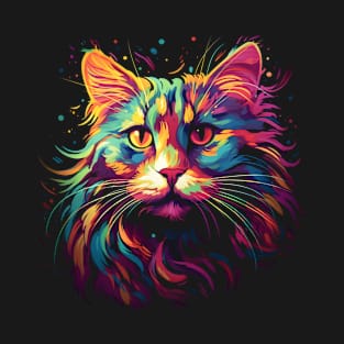 Neon Kitty #5 T-Shirt