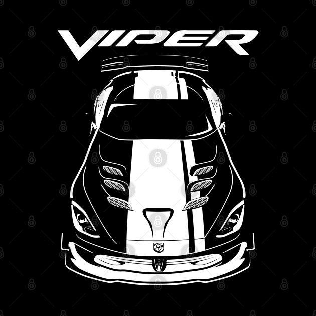 Dodge Viper ACR 5th generation - White Stripes by V8social