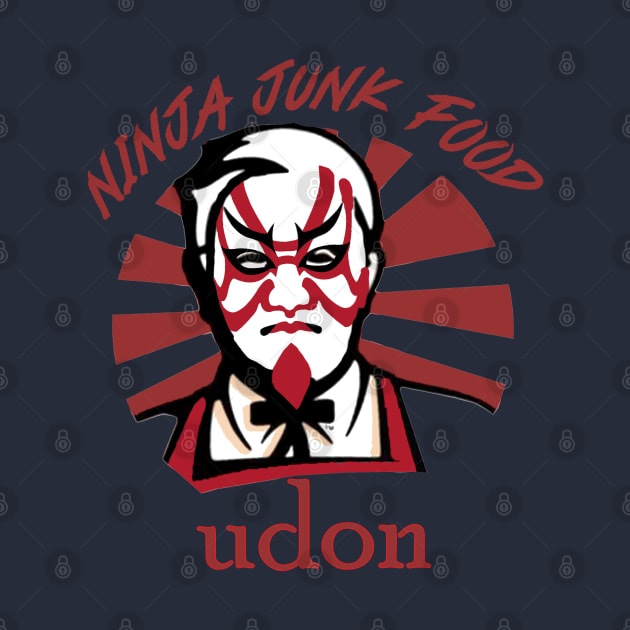 NINJA EAT UDON by QinoDesign