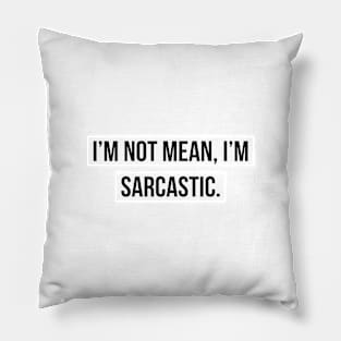 funny phrase Pillow