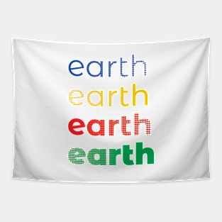 Earth Earth Repeat Tapestry