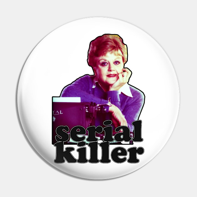 Jessica Fletcher - Serial Killer Pin by babydollchic