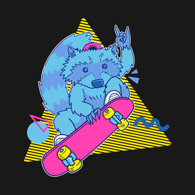 RAD RACOON by strangethingsa