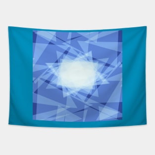 Geometric Snowflake Tapestry