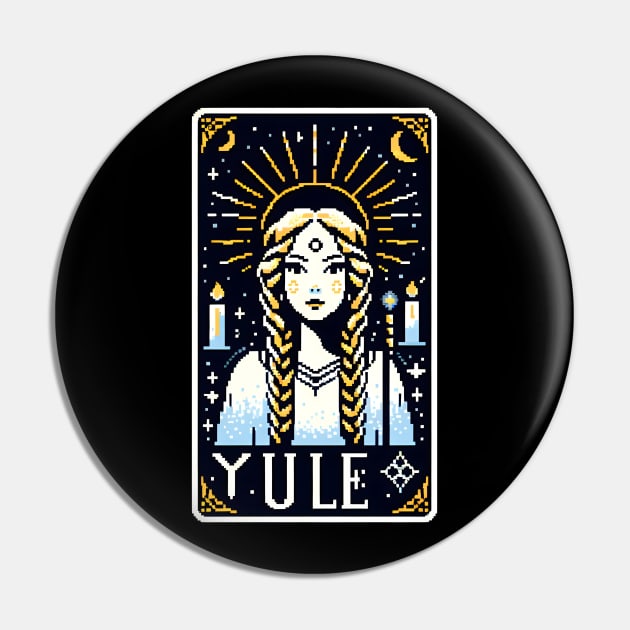 yule Pin by vaporgraphic