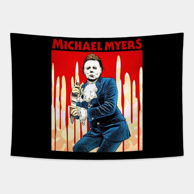 Michael Myers Tapestry by mrecaels