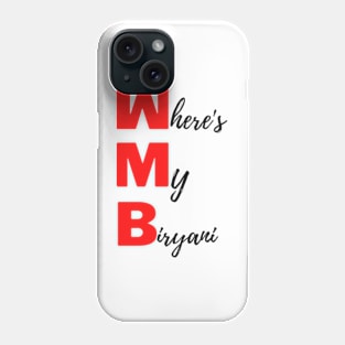 Where is my biryani Phone Case