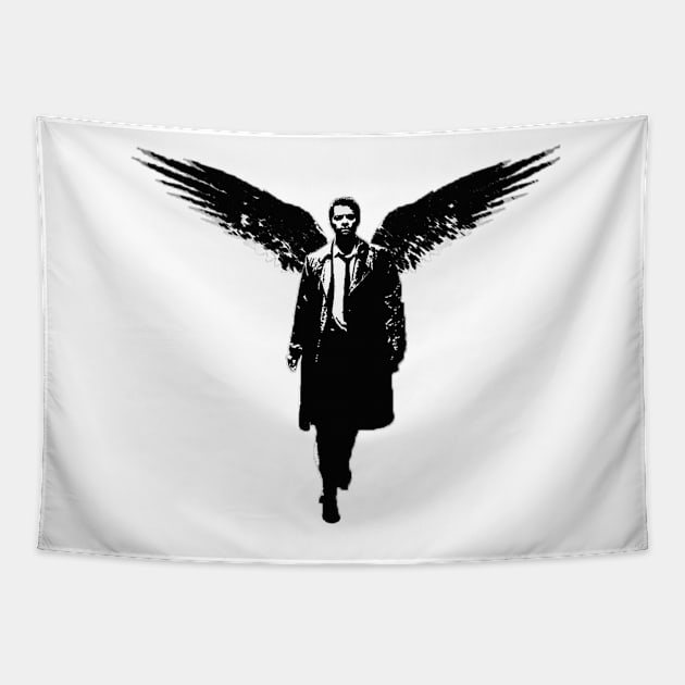 Castiel Tapestry by James Mclean