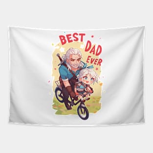 Best Dad Ever - Bike Ride - Witcher Tapestry