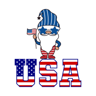 4th of july independent gnome T-Shirt