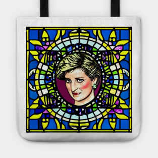 Princess Diana Stained Glass Tote