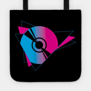 Retro Nineties Music Compact Disc Tote