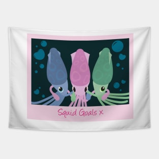 Squid (Squad) Goals Tapestry