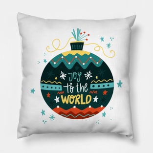 Joy To The World Ball Pillow