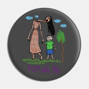 Children's Dark Imagination: Horror Drawing Pin