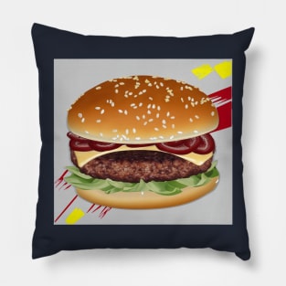 Burger Shot Pillow