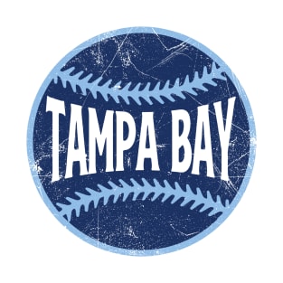 Tampa Bay Retro Baseball - White T-Shirt