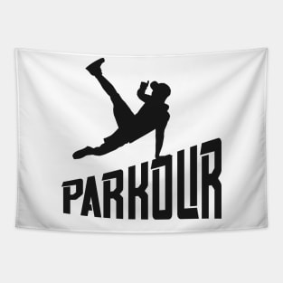 Freerunner Athlete Parkour Tapestry