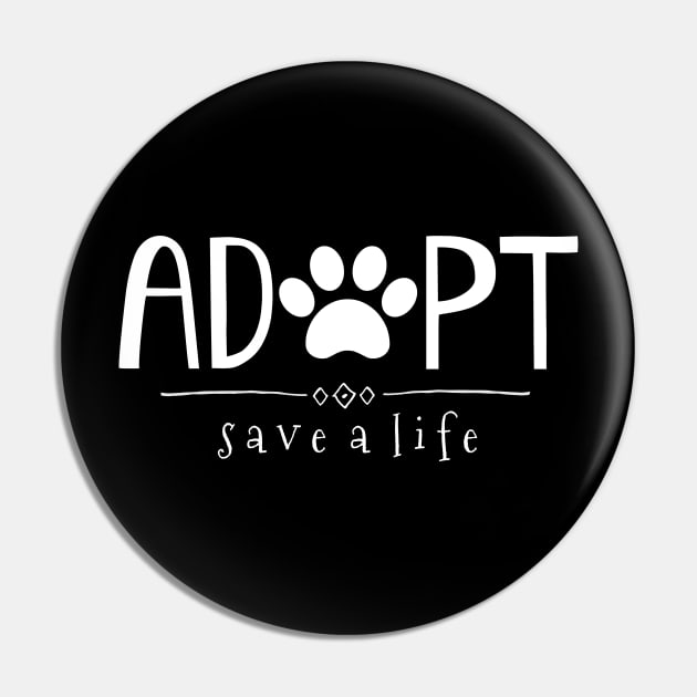 Adopt Save a Life Pin by nyah14