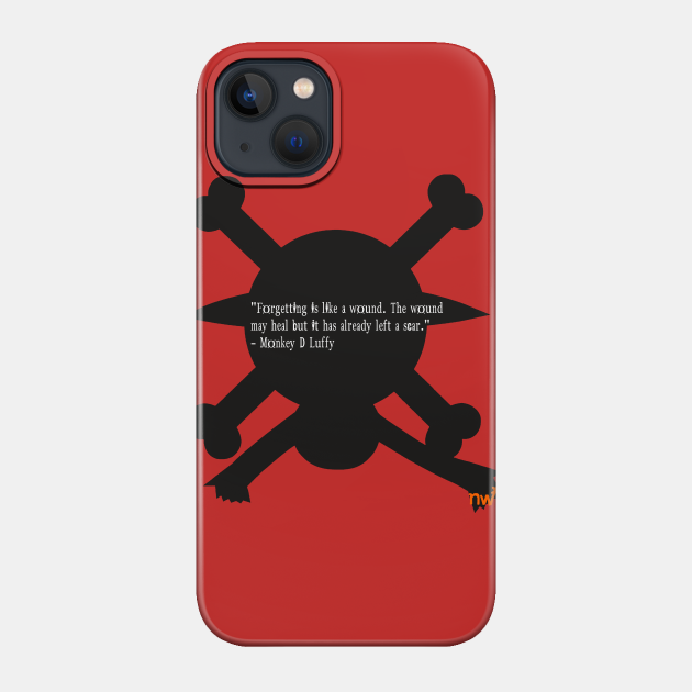 Anime Quote Series (Luffy) - One Piece - Phone Case