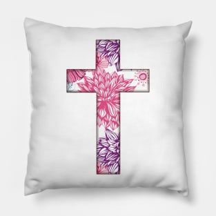 Christian Cross Pillow