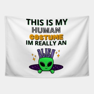 This Is My Human Costume Tapestry