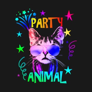 Cat Party Animal T-Shirt