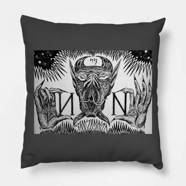 NON LOGO11 Pillow by N0NProduction