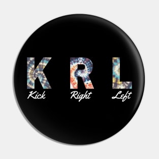 K R L, Kick Right Left. basic drum techniques Pin