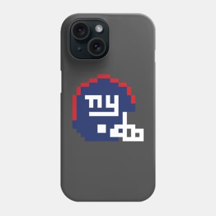 8 Bit New York Giants Helmet Phone Case