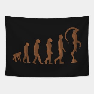 Evolution - Man to Alien Tapestry