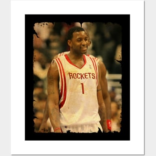 Tracy McGrady Houston Jersey Qiangy - Tracy Mcgrady - Posters and