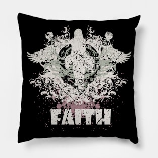 Faith Girl Angel Pillow