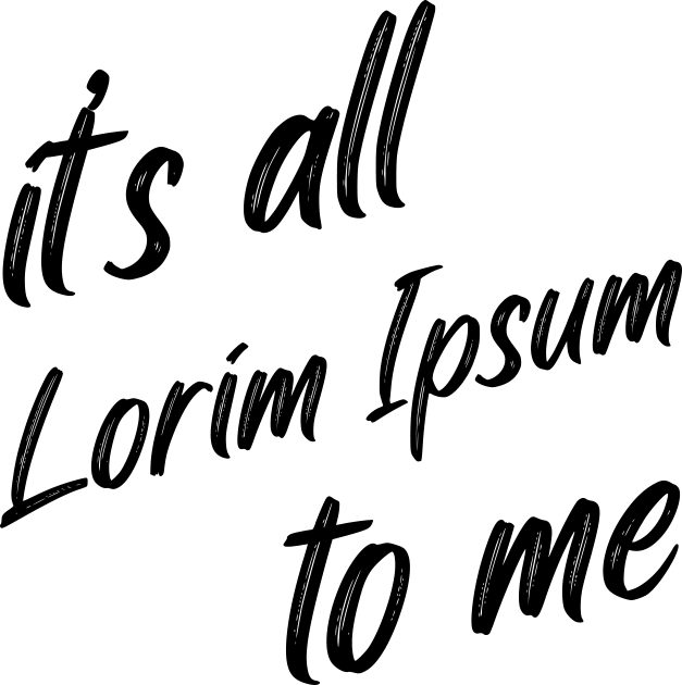 it’s all lorim Ipsum to me Kids T-Shirt by PCB1981