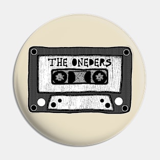 the oneders cassette black and white Pin