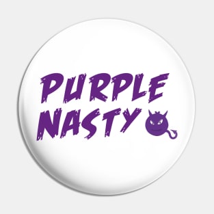 Purple Nasty Devil Pin