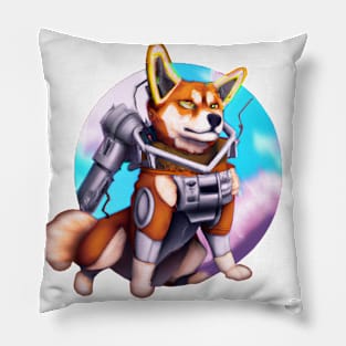 Shiba Inu Cyborg Pillow