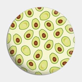 Avocado seamless pattern tee for aesthetic vintage retro vibe Pin