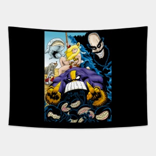 The Maxx and The Leopard Queen Tapestry