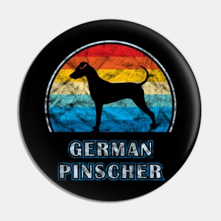 German Pinscher Vintage Design Dog Pin