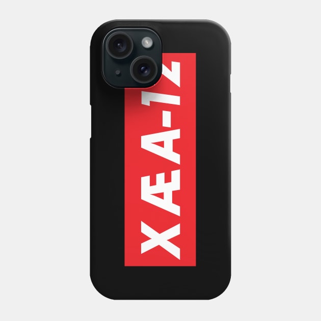 X Æ A-12 Phone Case by Roufxis