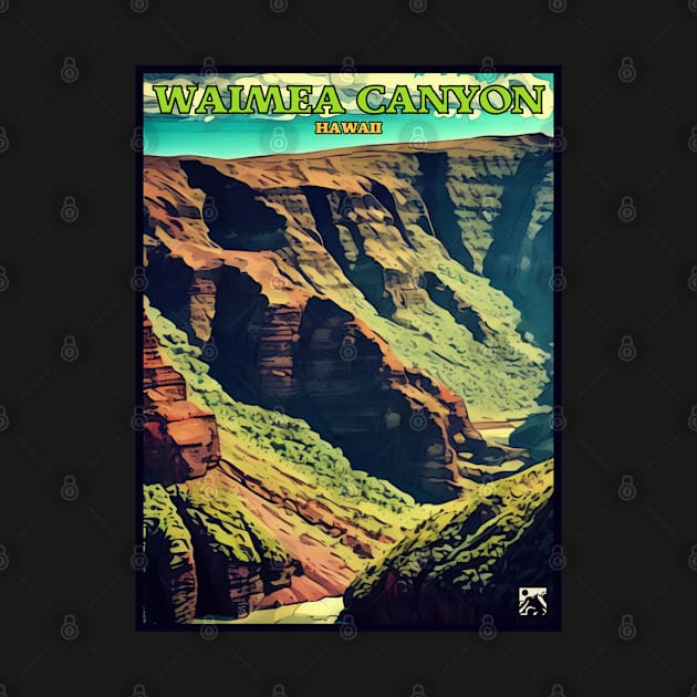 Waimea Canyon, Hawaii by cloudlanddesigns