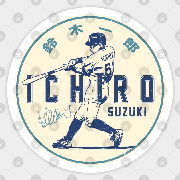 Suzuki Ichiro Seattle Mariners baseball player Vintage shirt